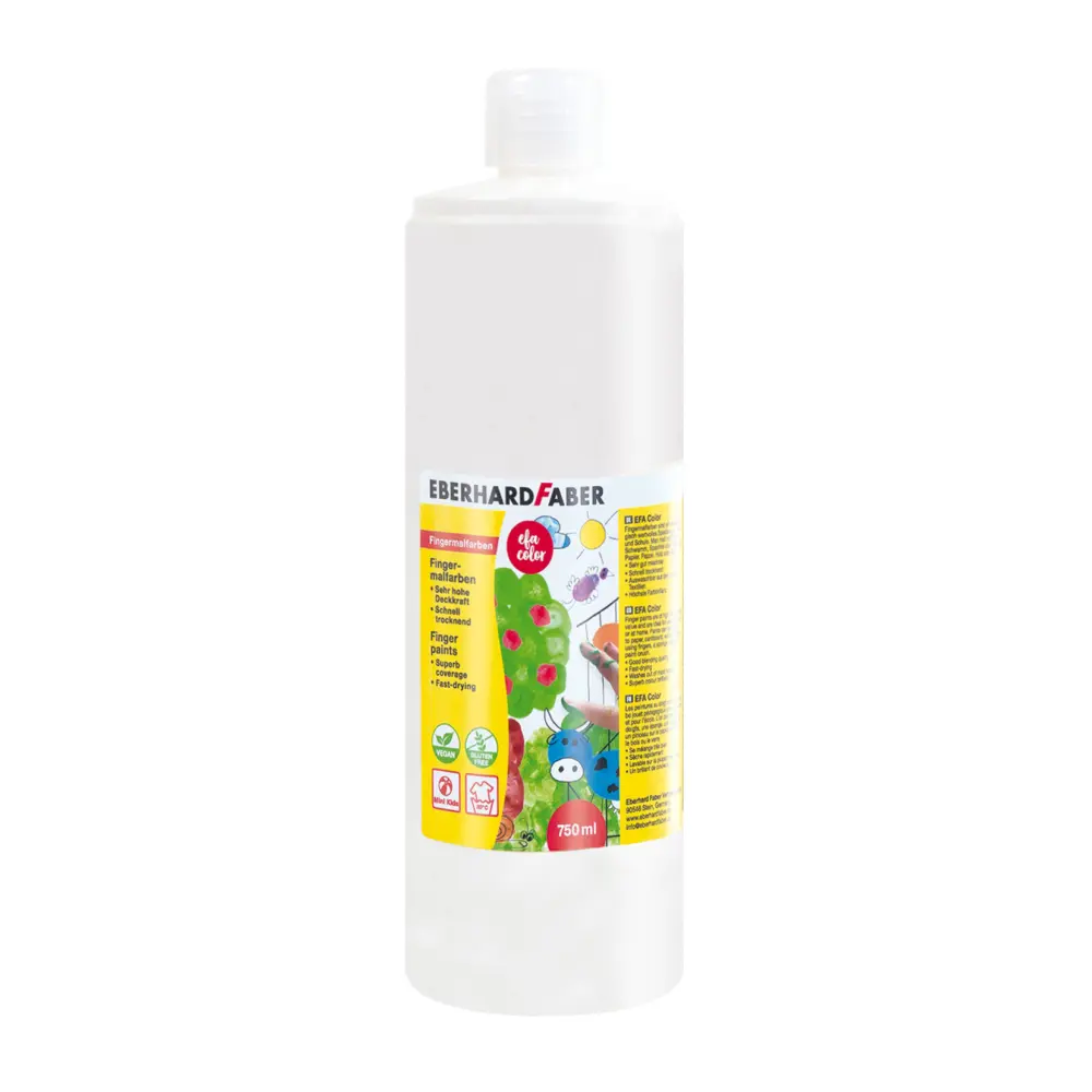 Matite per dito Efa 750ml bianche