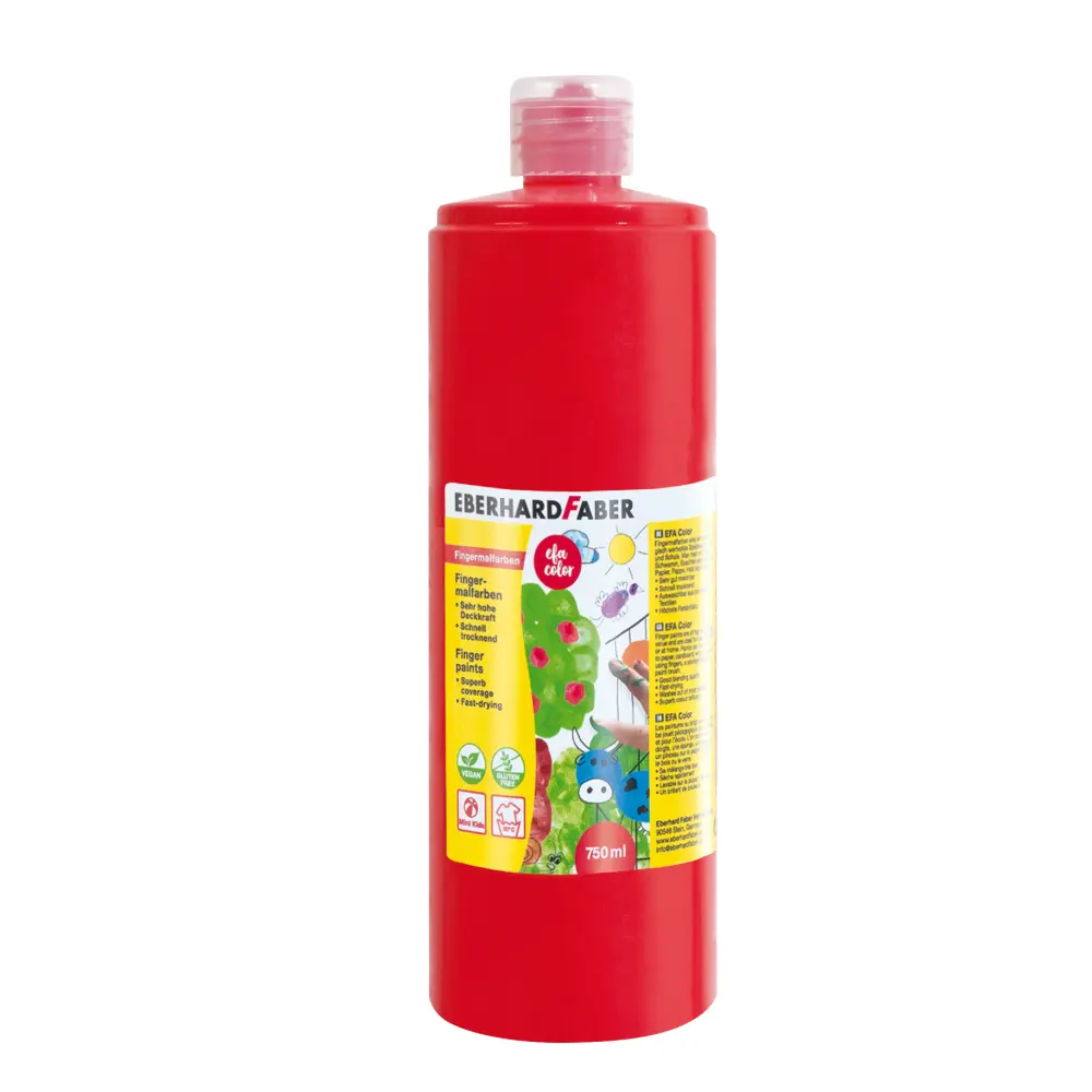 Matite colorate Prstne Efa 750ml rosso