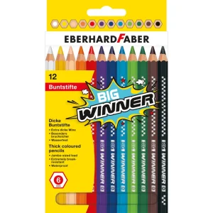 Coloured pencils EFA BIG Winner 6mm 12/1