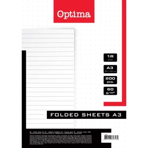 Trgovski papir Optima 200 listov – črte