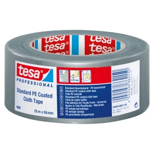 Textile tape tesa 50MMX25M, silver