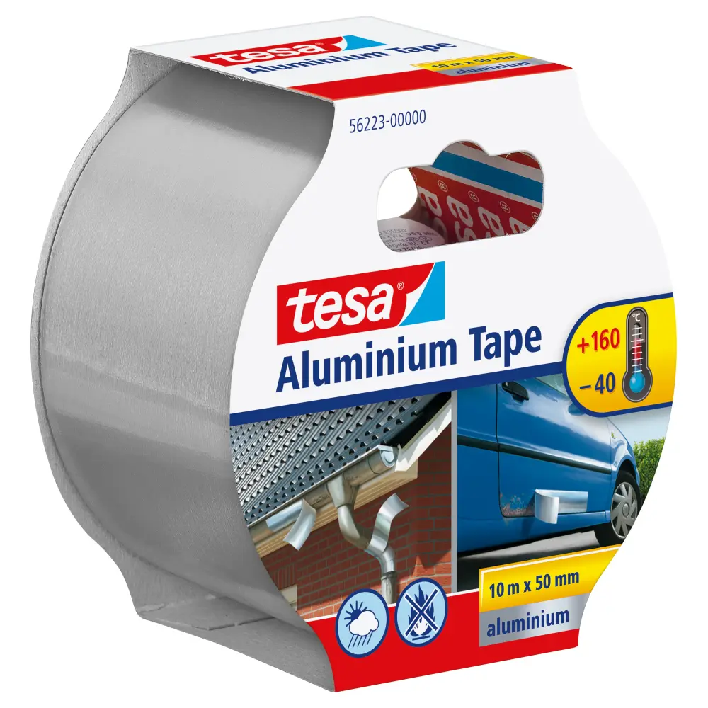 Nastro d'alluminio tesa 50MMX10M, argento