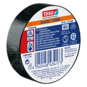 Electrical insulation tape 15MMX10M black