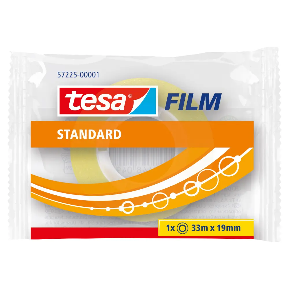 Ribbon Adhesive Tesa 19MMX33M, transparent