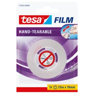 Hand-held adhesive tape 19X25 transparent