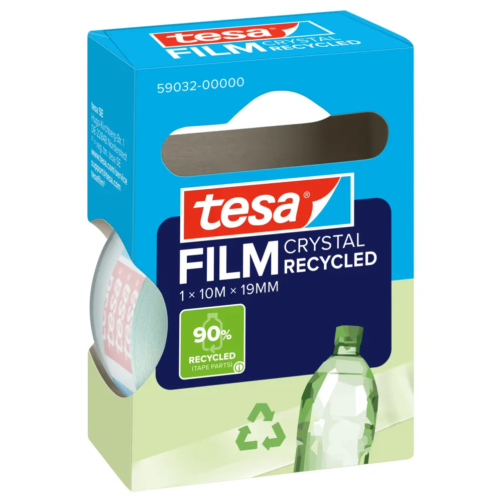 Crystal Recycled adhesive tape 19X10