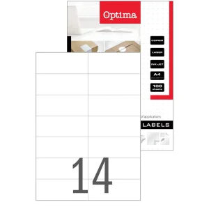 Etichette laser Optima 105 x 42.3mm
