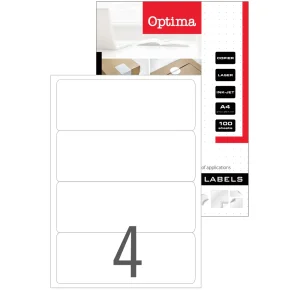 Etichette laser Optima 192 x 70mm