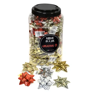 Gift ribbon New Year 15MM Jar 1/70