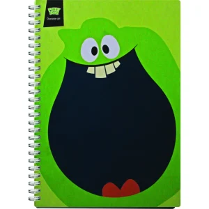 Spiral exercise book with hard cover Funn