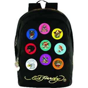 Ed Hardy Josh Metal Pins backpack