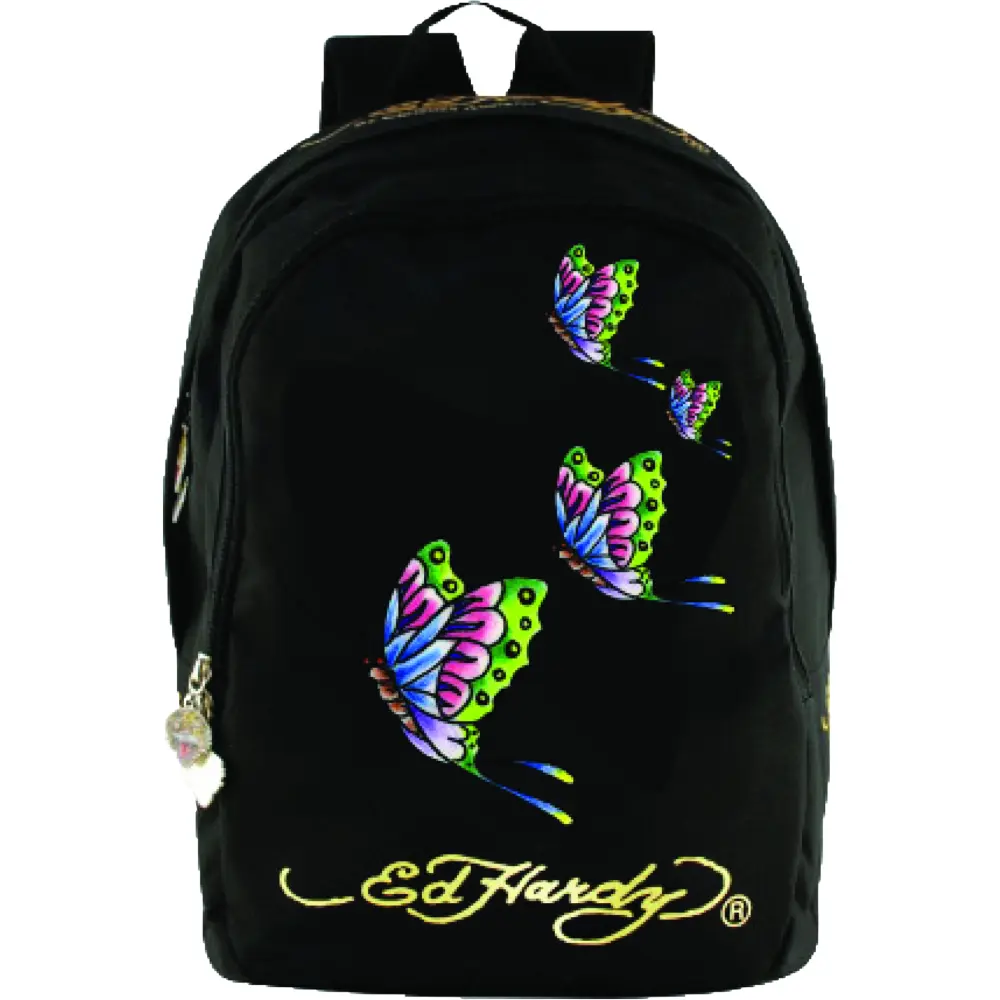 Ed Hardy Josh Butterflies backpack