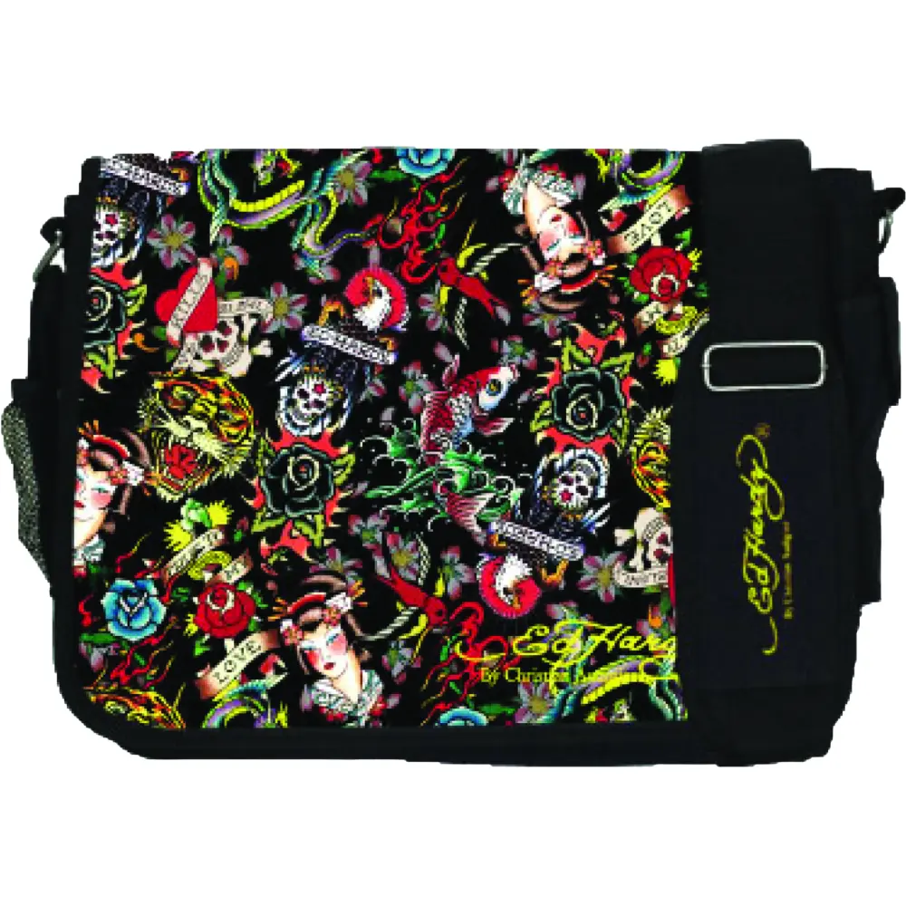Zaino Ed Hardy Leo All over collage