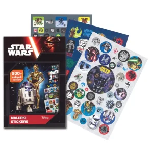 Knjiga Etiket star Wars 200 Kos+pobarv.