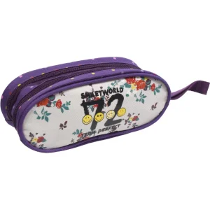 Oval pencil case SMILEY 52546