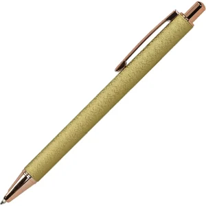 Penna a sfera metallica Gold + custodia