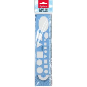 Noma ruler 5 Sort-Blister