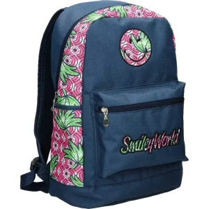 Round life smiley backpack