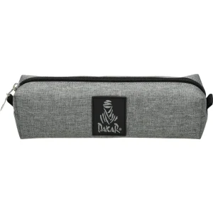 Round pencil case DAKAR grey