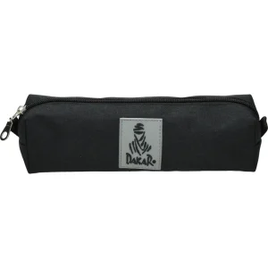 Round pencil case DAKAR black