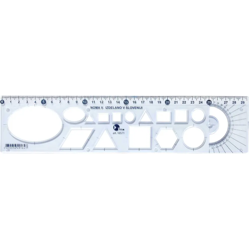 Righello NOMA 5 - trasparente