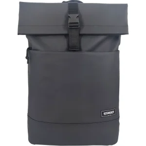 Round backpack Rollup black