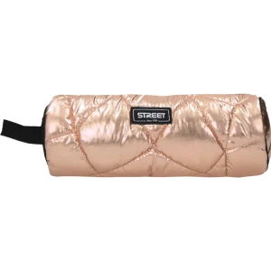 Round pencil case Gold