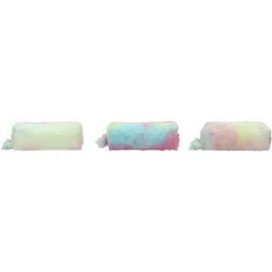 Pencil case round Rainbow