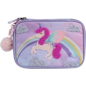 Pencil case compact multi Lovely Unicorn