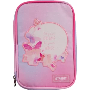 Compact multi pencil case Lovely Butterfly