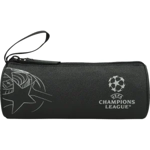 Round pencil case UEFA Black