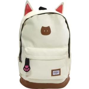 Backpack Round Cat White