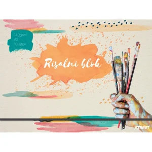 Sketch pad with hard cover 56004