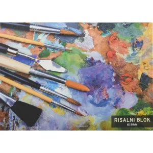 Blocco per disegno tavolozza colori A3 20L