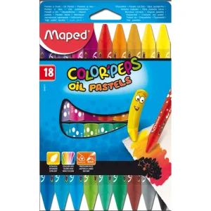 Matite colorate MAPED Oljne 18/1