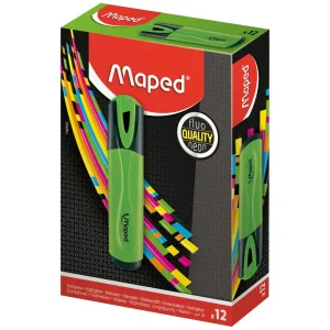 Marcatore fluo Maped classic verde