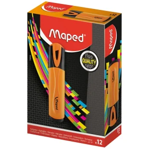 Marcatore fluo Maped classic arancione