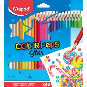 Matite colorate MAPED Color’peps Star 48/1