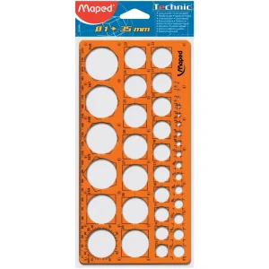 Righello MAPED Krogi, 1-35 mm custodia