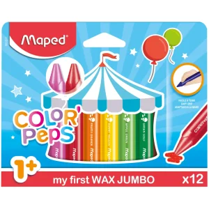 Pastelli a olio MAPED Jumbo, 12/1