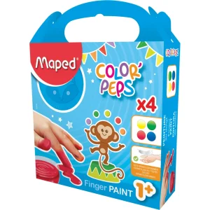 Acquerelli per dita MAPED, 4/1