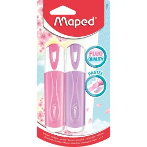 Marcatore fluorescente Maped pastello 2/1-BLISTER