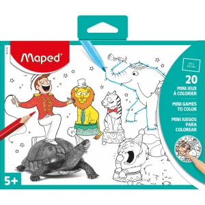 Colouring book MAPED – Mini games