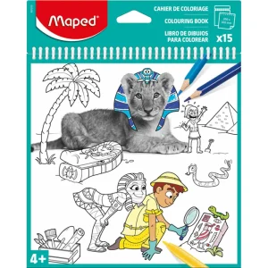 Colouring book MAPED Spiral