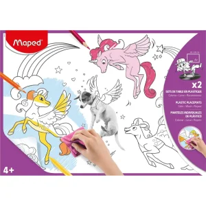 Colouring book MAPED Erasable mat
