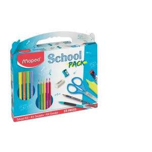 School set MAPED box 33 pcs