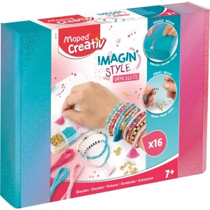 Creative set MAPED mosaic bracelets