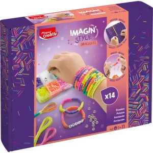 Creative set Maped neon bracelets