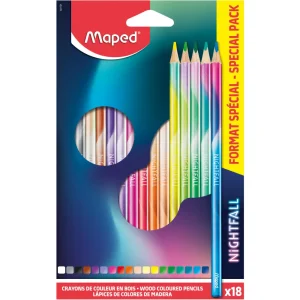 Matite colorate Nightfall MAPED, 18/1