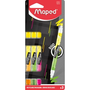 Marcatore fluorescente MAPED doppio 3/1
